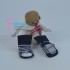 Хлопковые стрейчевые носочки для  реборн, новорожденного