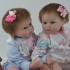Куклы реборн близнецы с мягконабивным телом