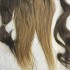 Натуральные волосы коричневый 56 см срез. Славянские натуральные волосы для кукол реборн